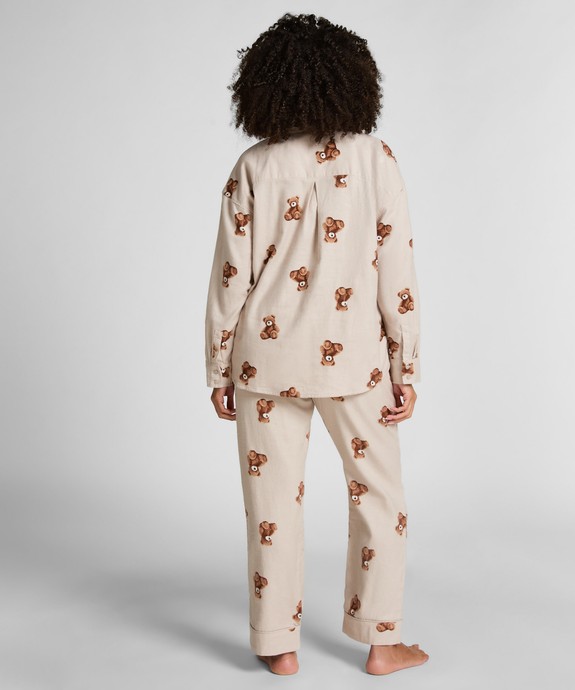 Брюки домашние  швейные Pant Flannel Straight Bear 303636 - фото 3