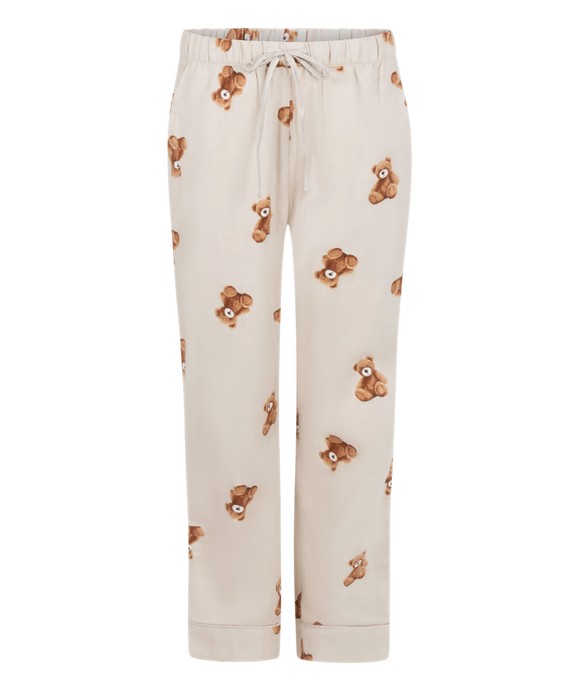 Брюки домашние  швейные Pant Flannel Straight Bear 303636 - фото 4