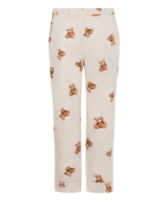 Брюки домашние  швейные Pant Flannel Straight Bear 303636 - фото 5