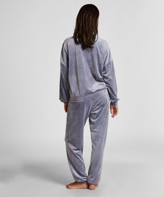 Брюки домашние   Jogger Relaxed Velours 303718 - фото 3
