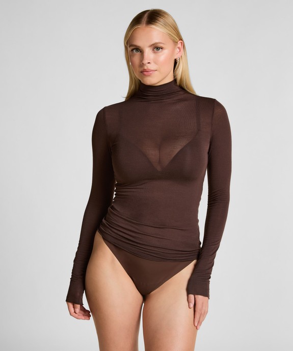 Джемпер жен. трикотаж. T-Shirt LS Turtleneck Intimate 303900 - фото 3