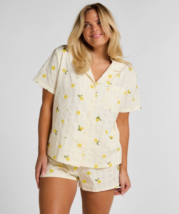 Блузка домашняя  швейная Jacket SS Lemon 304597 - фото 3