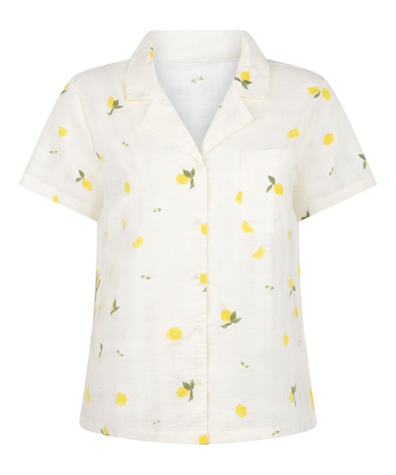 Блузка домашняя  швейная Jacket SS Lemon 304597 - фото 5