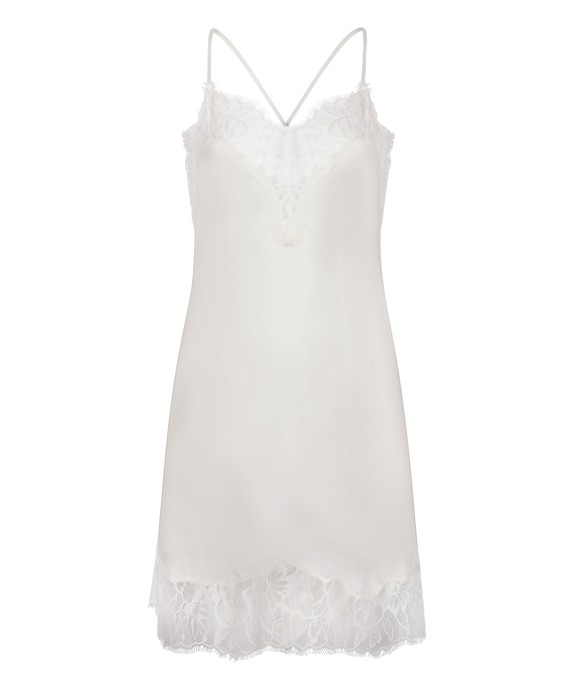 Платье домашнее  швейное Valerie Slip Dress Satin Lace 304622 - фото 4