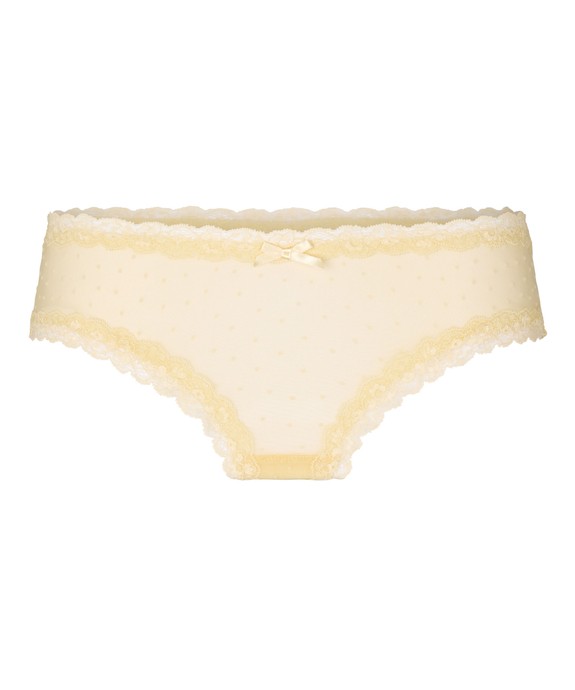Трусы   V-Shape Brasilian Dot Flock стандартная посадка бразилиана 304957 - фото 4