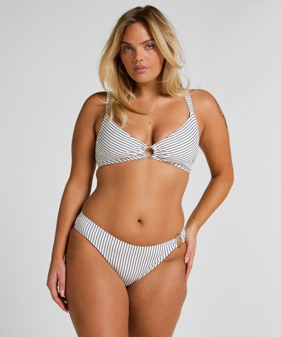 Бюстгальтер купальный  Stripes Bikini Croptop чашка-треугольник 305056 - фото 3