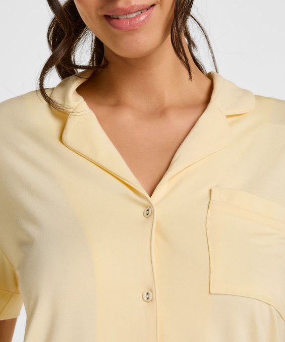 Блуза пижамная Jacket Ss Jersey Essential 305269