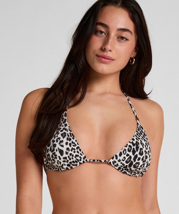 Бюстгальтер купальный  Luxe Leopard Triangle Bikini Top чашка-треугольник 305386