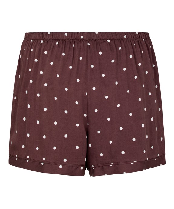 Шорты домашние швейные Short Satin Print 306100
