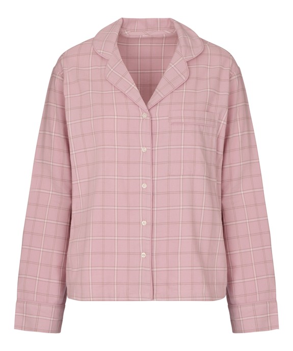 Блузка домашняя швейная Jacket LS Check 306122