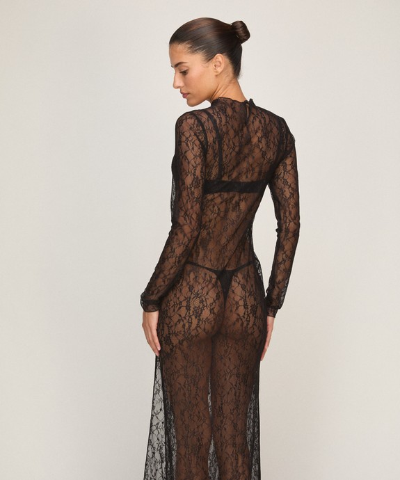 Платье домашнее Sd LS Long Allover Lace 306175