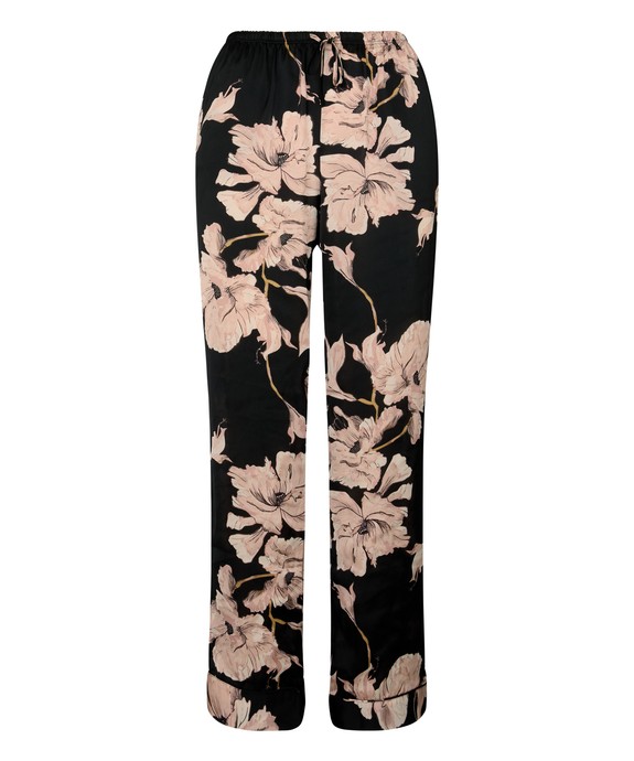 Брюки домашние швейные Pant Satin Flower 306185