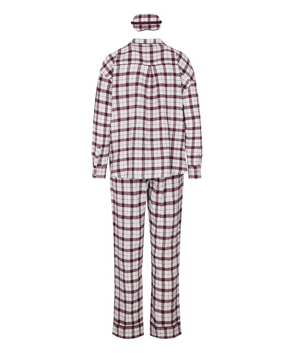 Комплект домашний швейный (блузка, брюки) Pyjama LS Flannel Twill Check 306211