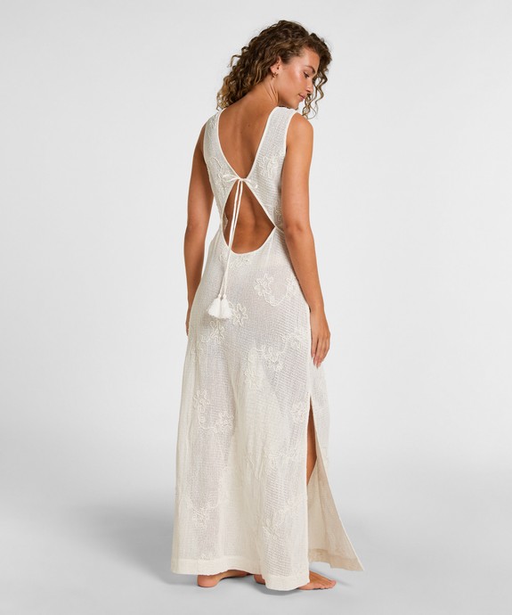 Платье пляжное Crochet Applique Long Dress 306520