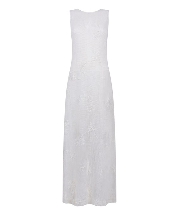 Платье пляжное Crochet Applique Long Dress 306520