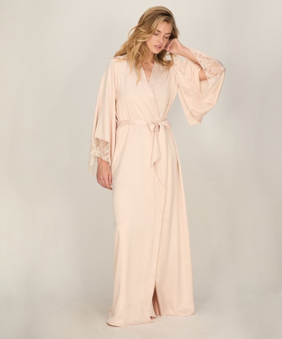 Халат жен. швейный Kimono Satin Long Legacy 306650 - фото 3