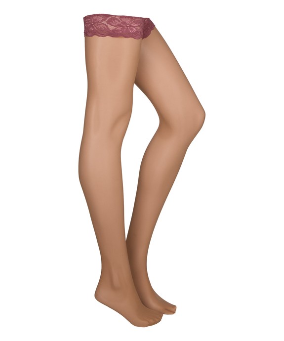 Чулки Stay-Ups 15Den Lace Top Naomi 306909 - фото 5