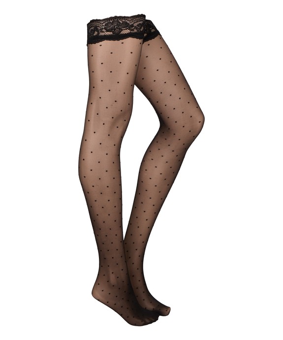 Чулки Stay Ups 15Den Lace Top Dots 306962 - фото 5