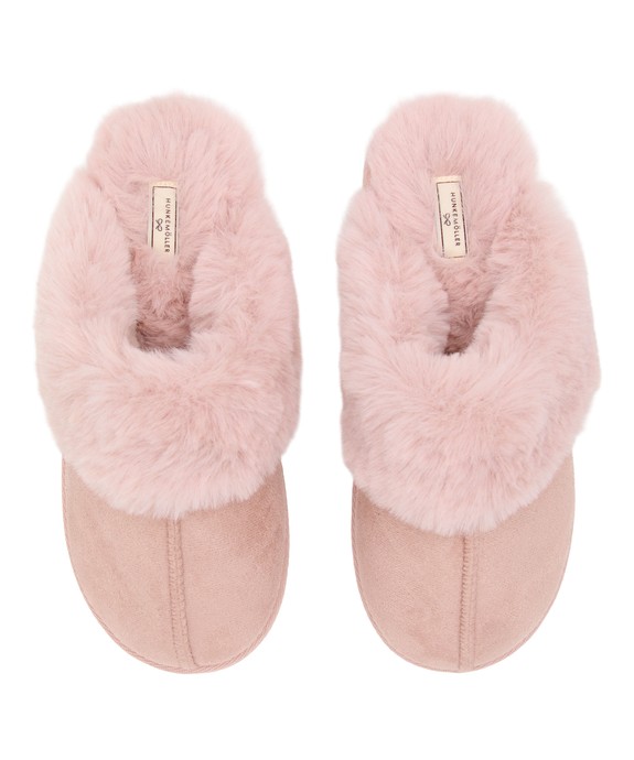 Пантолеты домашние жен. Faux Suede Fur Mule 307087