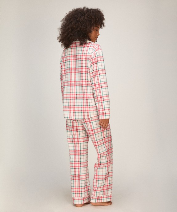 Комплект 2 предм. домашний жен. трикотаж. (блузка, брюки) Pyjama LS Polar Fleece Check 307133 - фото 2