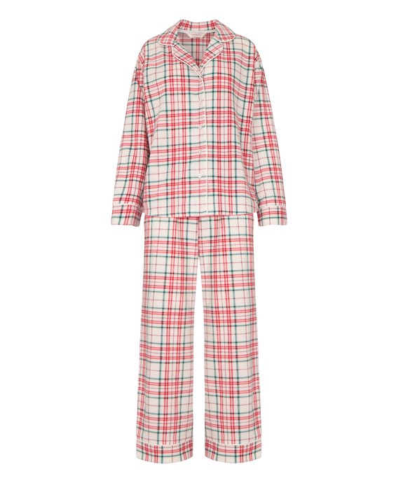 Комплект 2 предм. домашний жен. трикотаж. (блузка, брюки) Pyjama LS Polar Fleece Check 307133 - фото 4