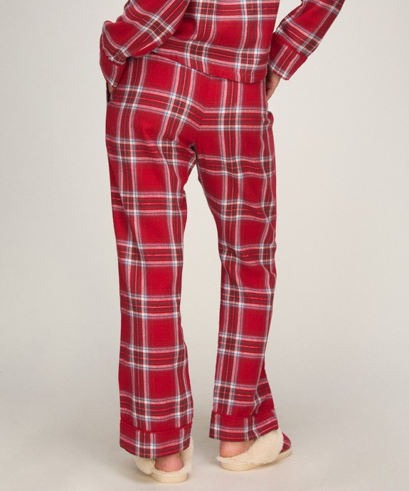 Брюки домашние  швейные Pant Flannel Straight Check 307147 - фото 4