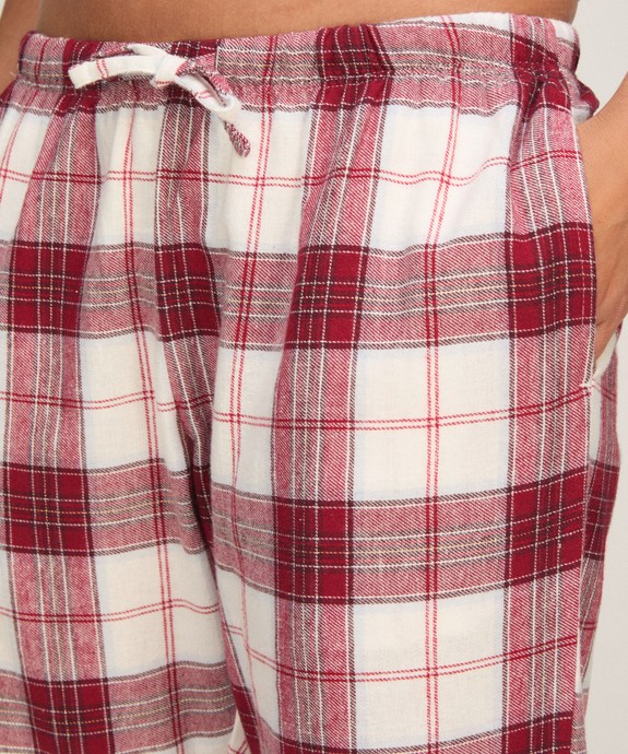 Брюки домашние  швейные Pant Flannel Straight Check 307149 - фото 2