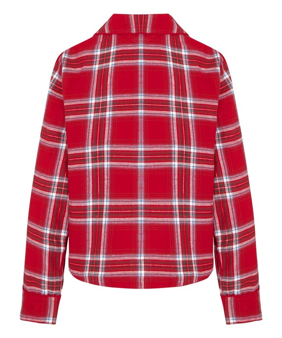 Блузка домашняя швейная Jacket LS Flannel Twill Check 307159