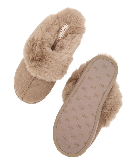 Пантолеты домашние жен. Faux Suede Fur Mule 307185